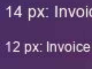 the 14 px and 12 px text, converted JPG file, zoomed in 4x