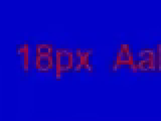 red 18 px text on blue, converted HEIC file, zoomed in 4x